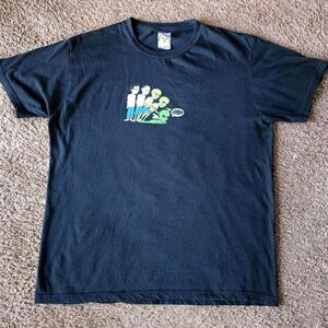 RipNDip Alien T-Shirt Men's Large Black Short Sleeve